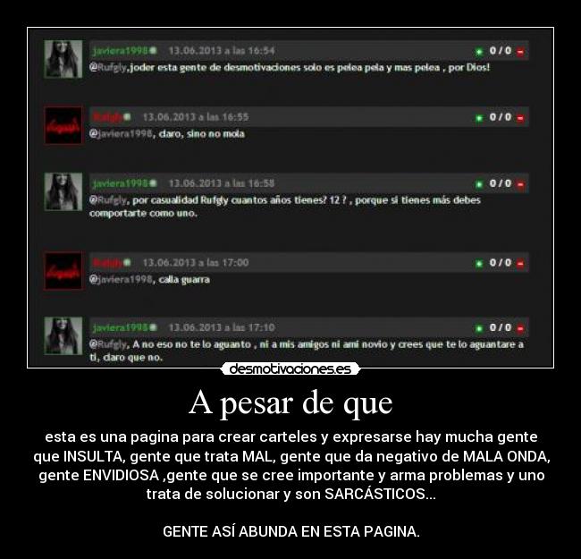 carteles triste realidad desmotivaciones