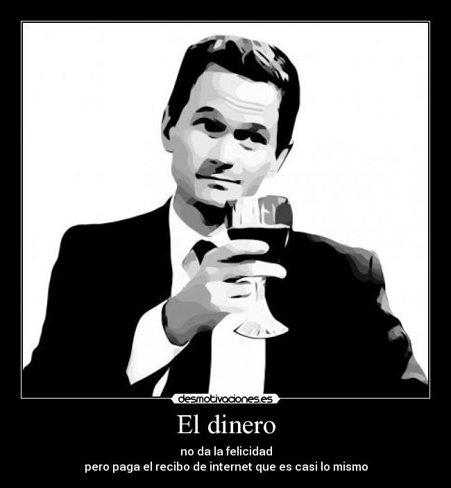 carteles dinero suit friend desmotivaciones