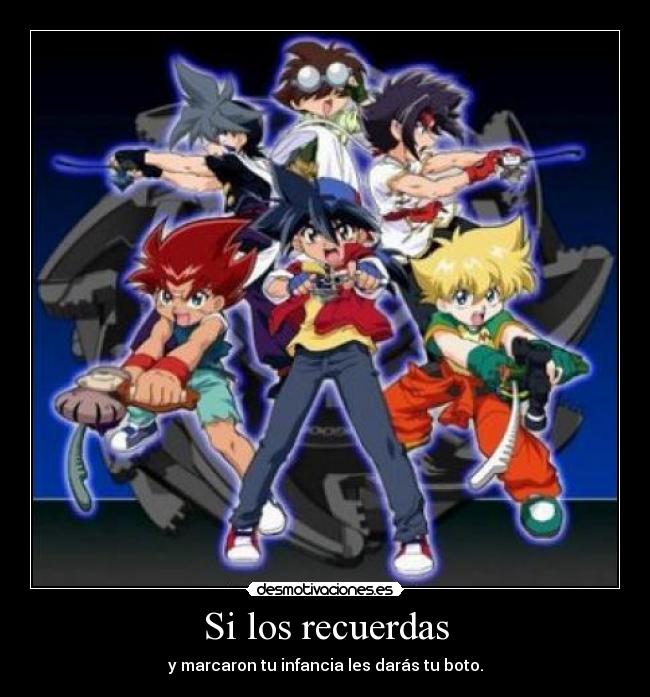 carteles bleyblade desmotivaciones