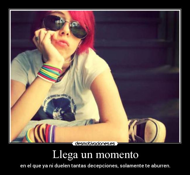 Llega un momento -