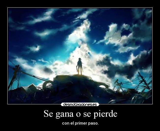 carteles shinkasite sucutrale gana pierde con primer paso yuumei basurero cielo nubes desmotivaciones