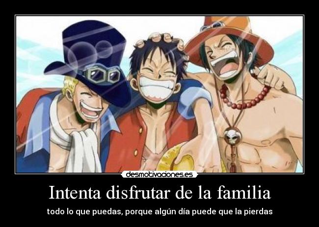 Intenta disfrutar de la familia -