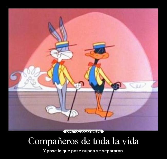 carteles vida buggs lucas warnerbros desmotivaciones