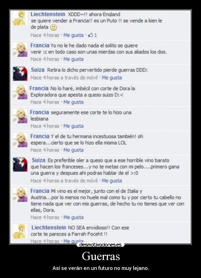 Guerras - Así se verán en un futuro no muy lejano.