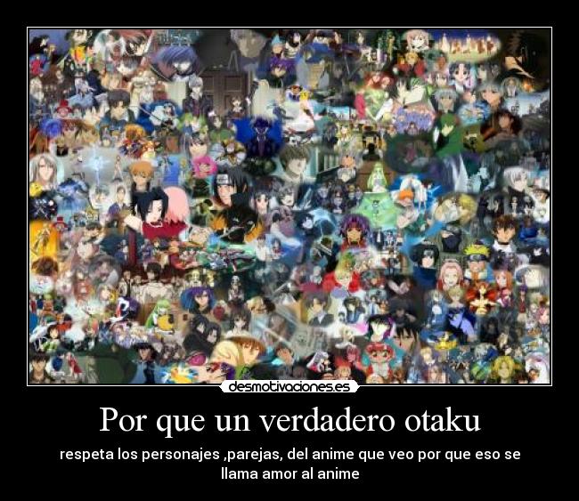 Por que un verdadero otaku -