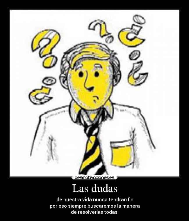 Las dudas - 