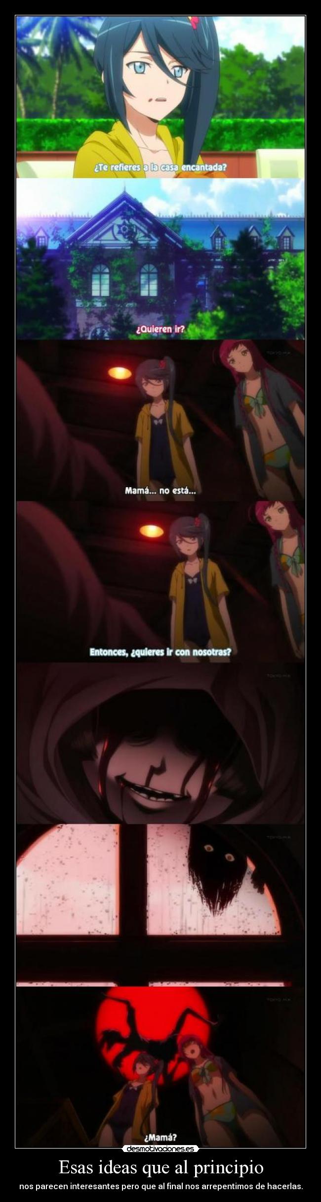 Esas ideas que al principio -