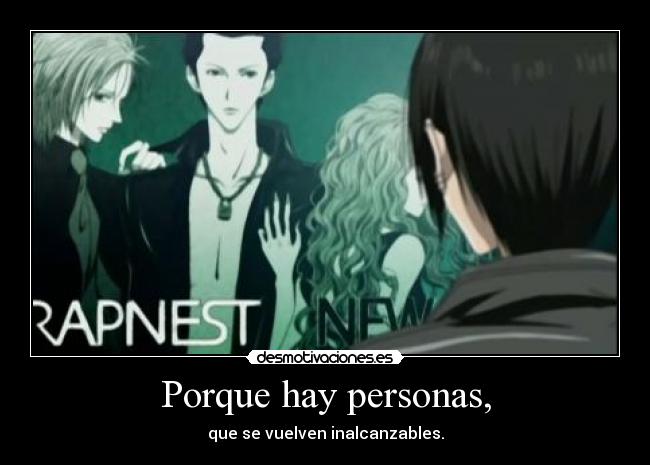 carteles anime nana trapnest desmotivaciones