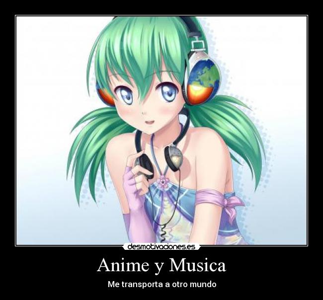 Anime y Musica - Me transporta a otro mundo