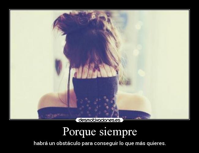 Porque siempre -