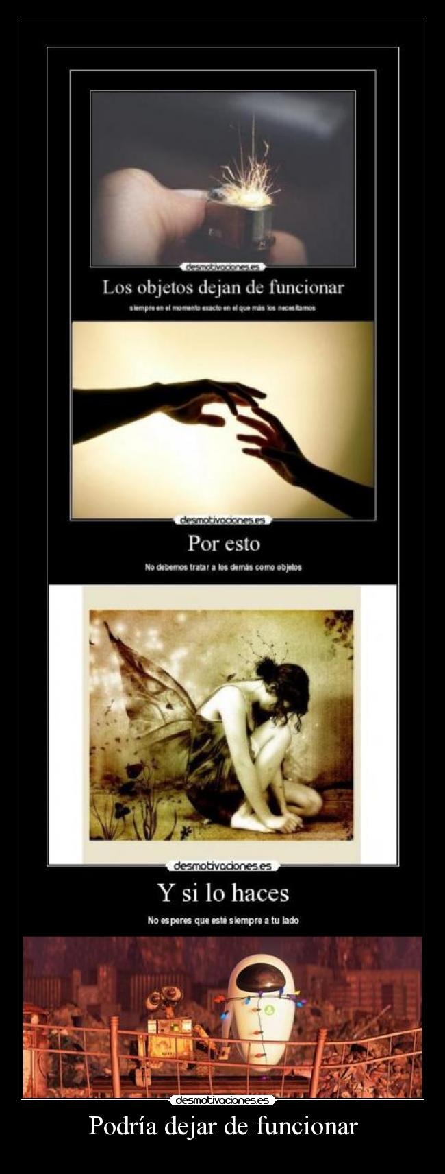 carteles podria dejar funcionar desmotivaciones