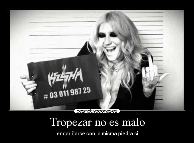 Tropezar no es malo - 