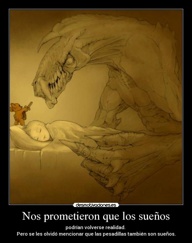 carteles dreams desmotivaciones