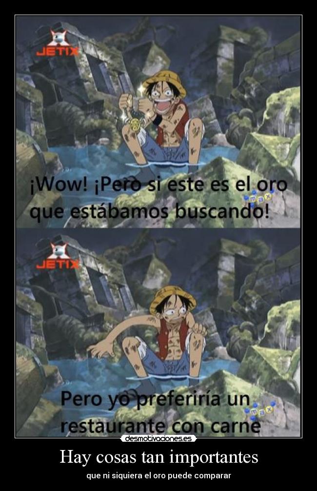 Hay cosas tan importantes - 