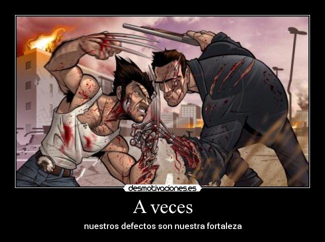 A veces -