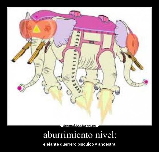 aburrimiento nivel: - 