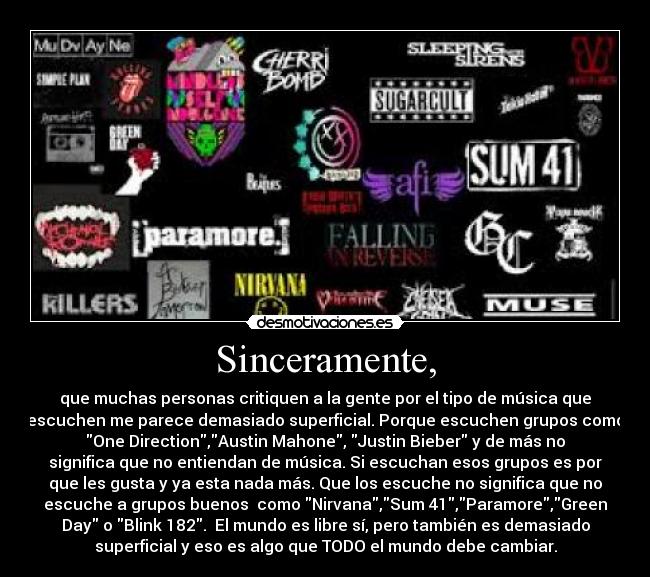 carteles musica desmotivaciones