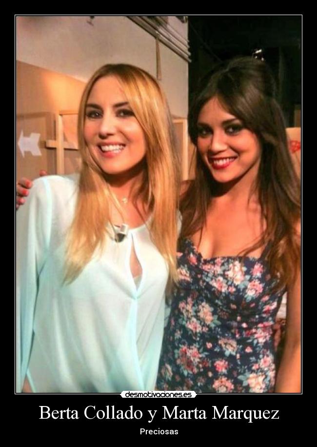 Berta Collado y Marta Marquez -