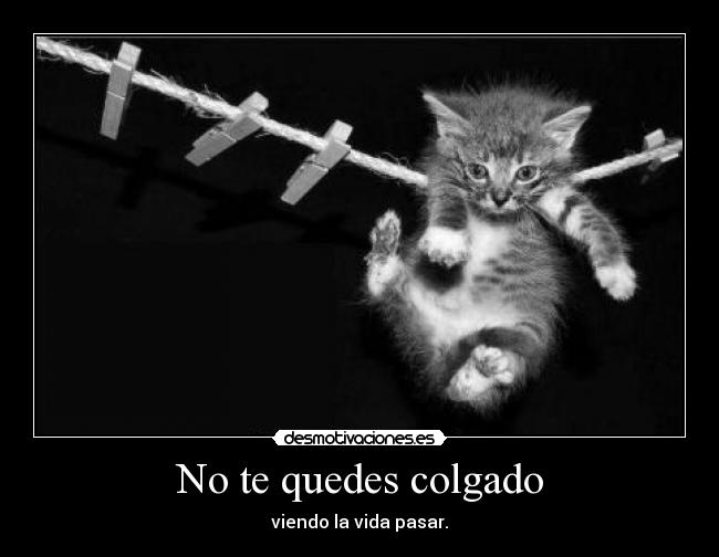 No te quedes colgado - 