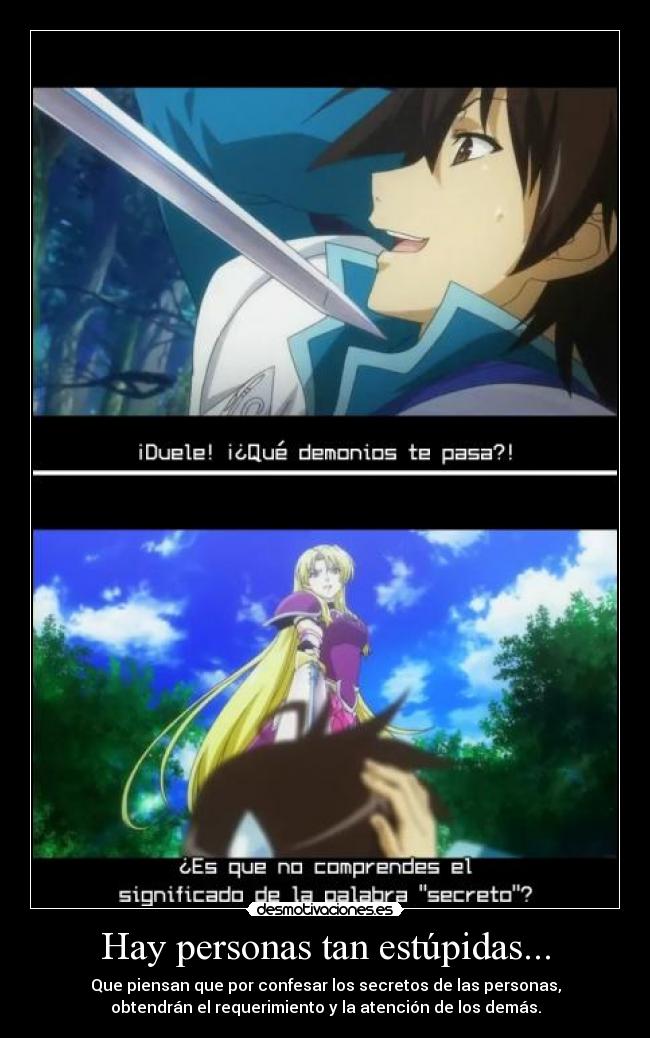 carteles densetsu yusha densetsu dyd anime jesshellscythe desmotivaciones