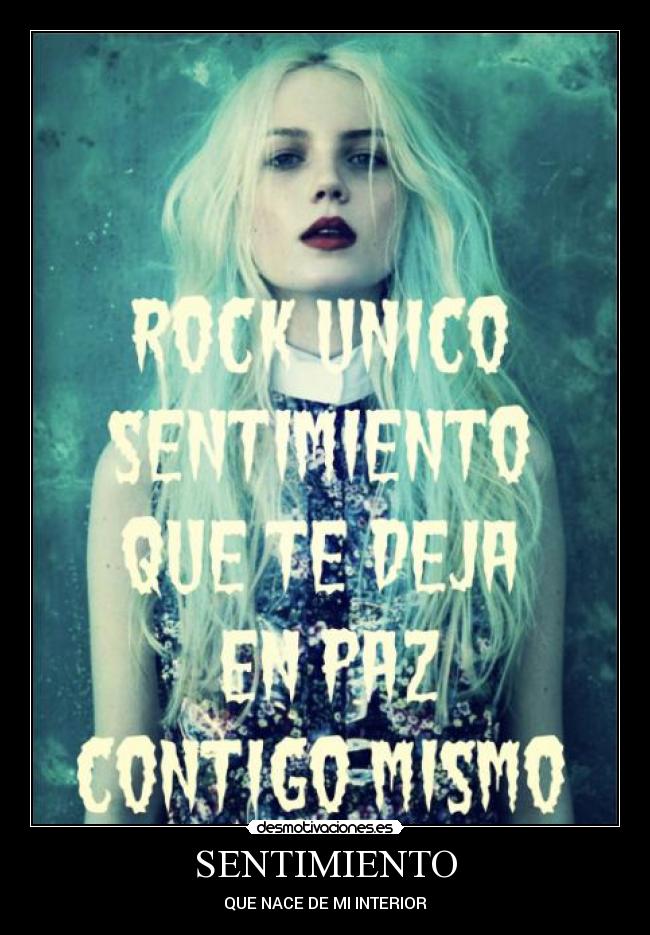 SENTIMIENTO - QUE NACE DE MI INTERIOR