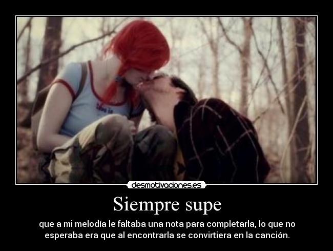 Siempre supe - 