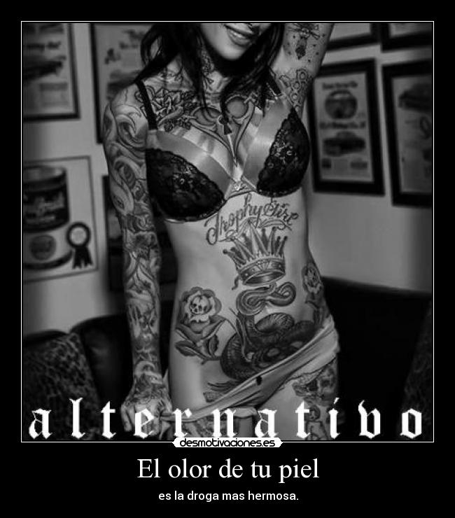 El olor de tu piel -