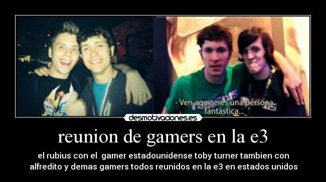 reunion de gamers en la e3 - 