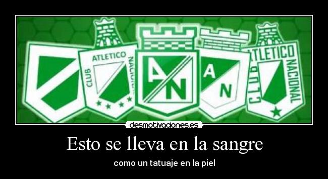 Esto se lleva en la sangre -