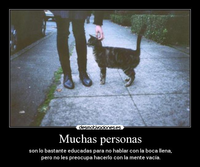 Muchas personas -