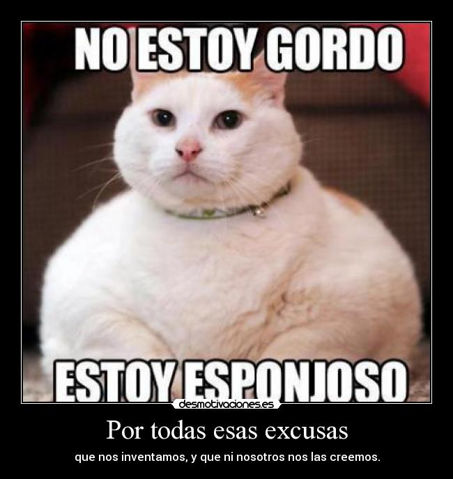 Por todas esas excusas - 