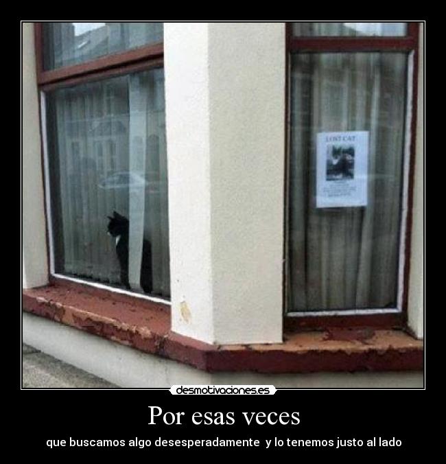 Por esas veces -