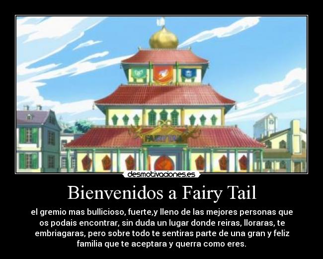 Bienvenidos a Fairy Tail -