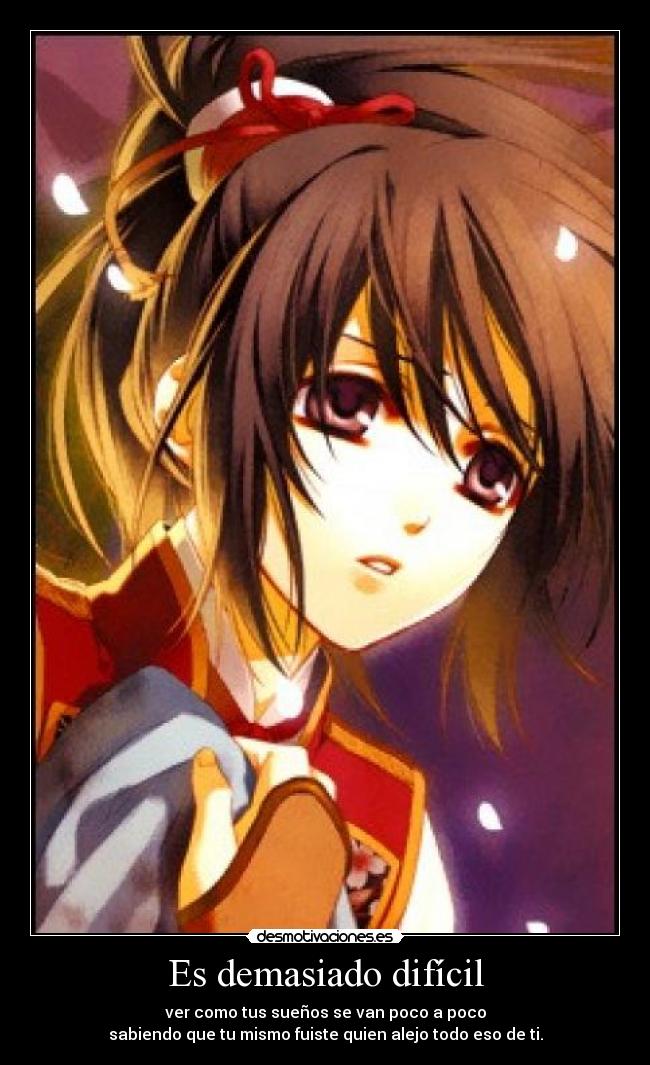 Es demasiado difícil - 