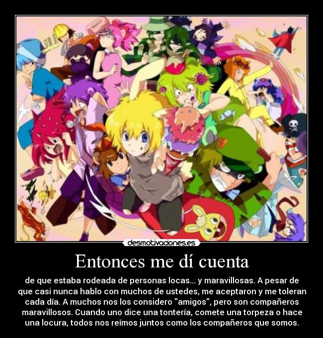 carteles happy tree friends anime amigos companeros desmotivaciones