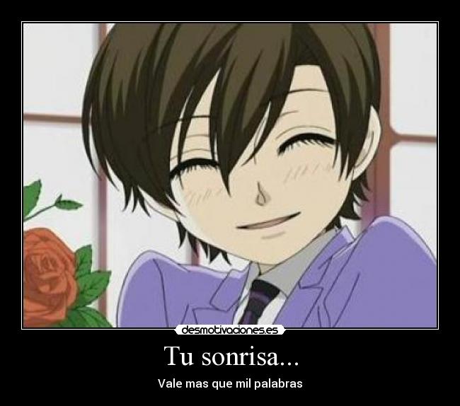 Tu sonrisa... -