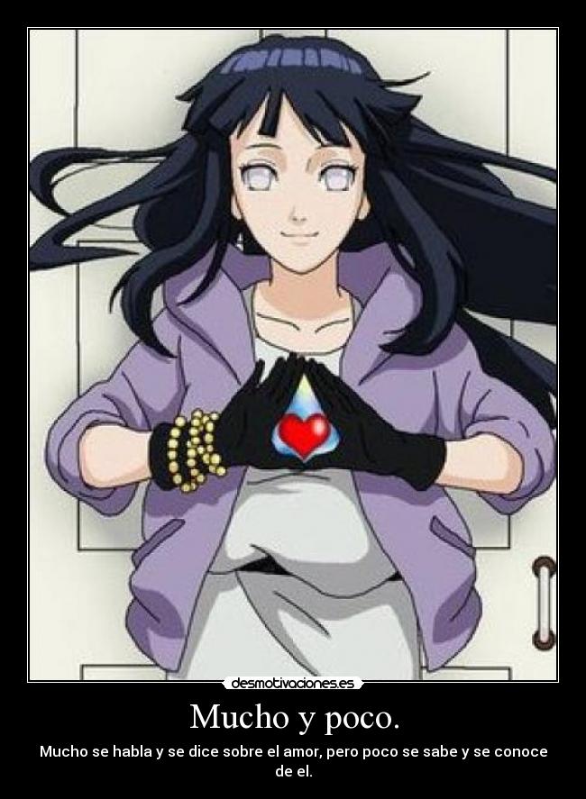 Mucho y poco. -