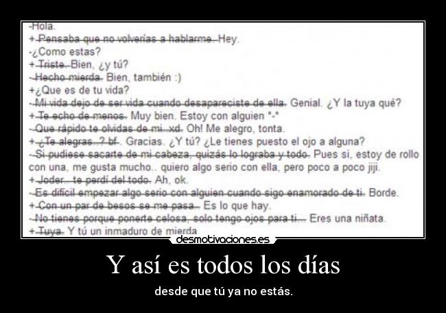 Y así es todos los días - 