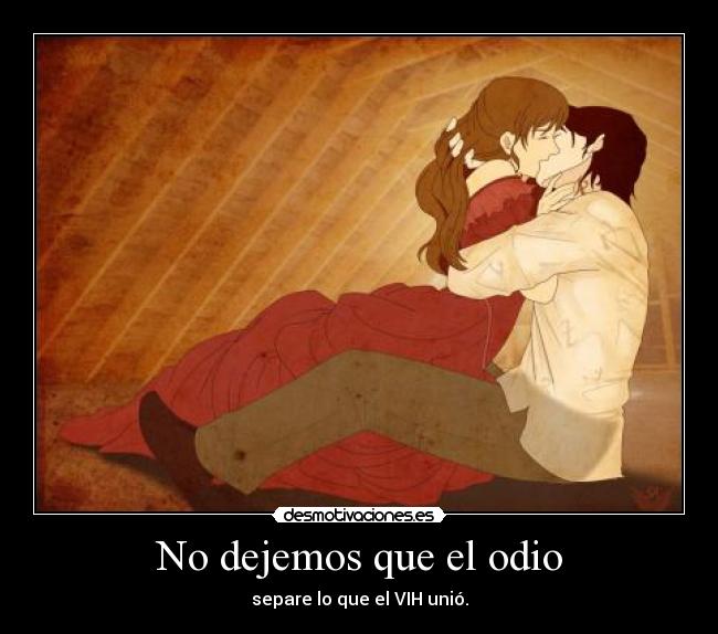 No dejemos que el odio -