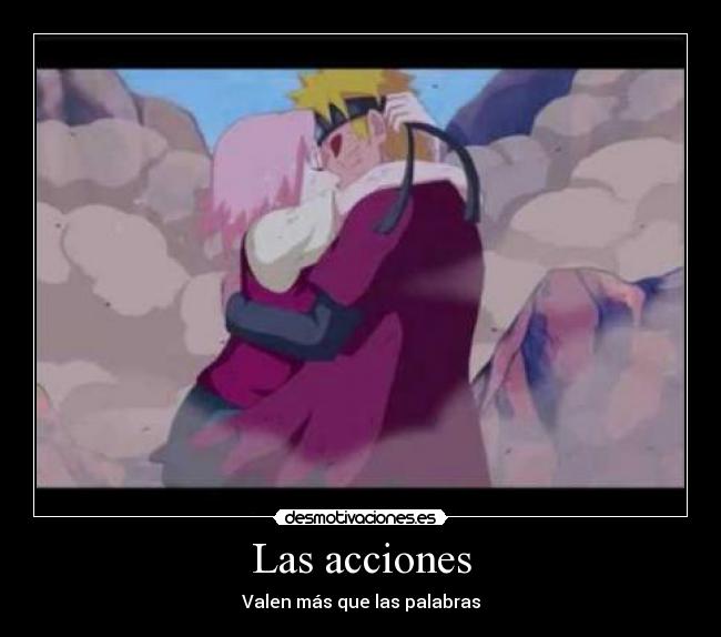 Las acciones - Valen más que las palabras