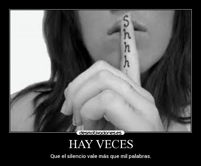 HAY VECES - 