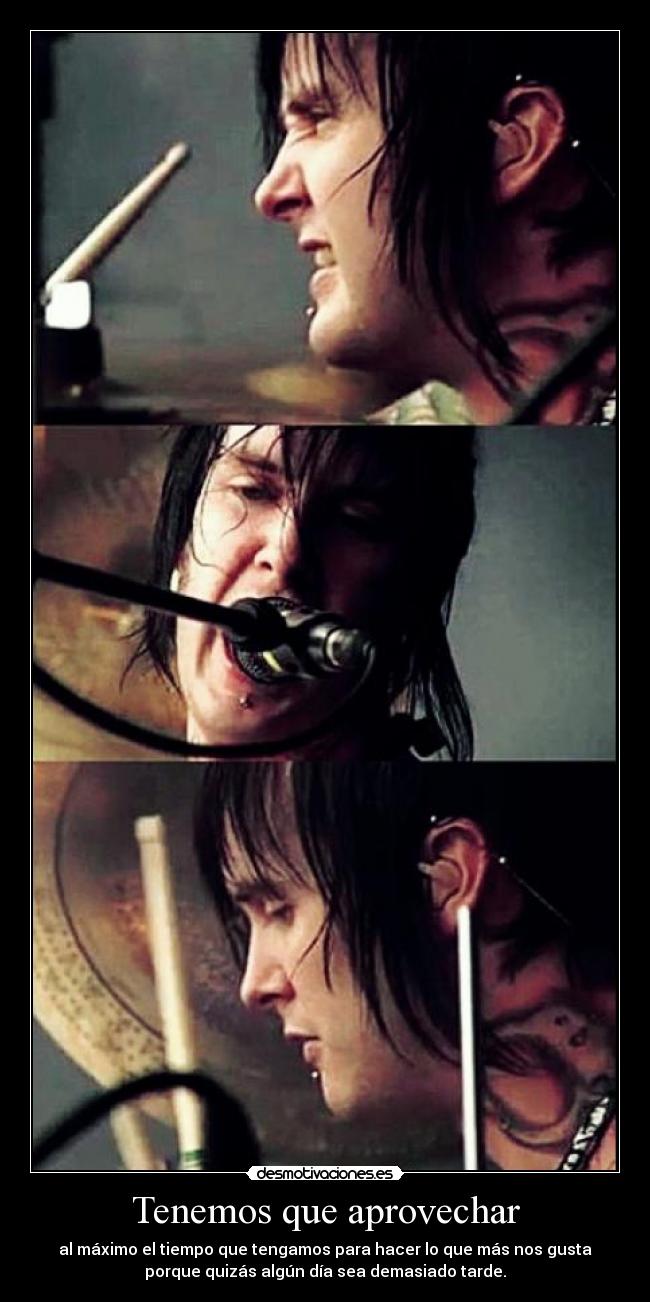 Tenemos que aprovechar - 