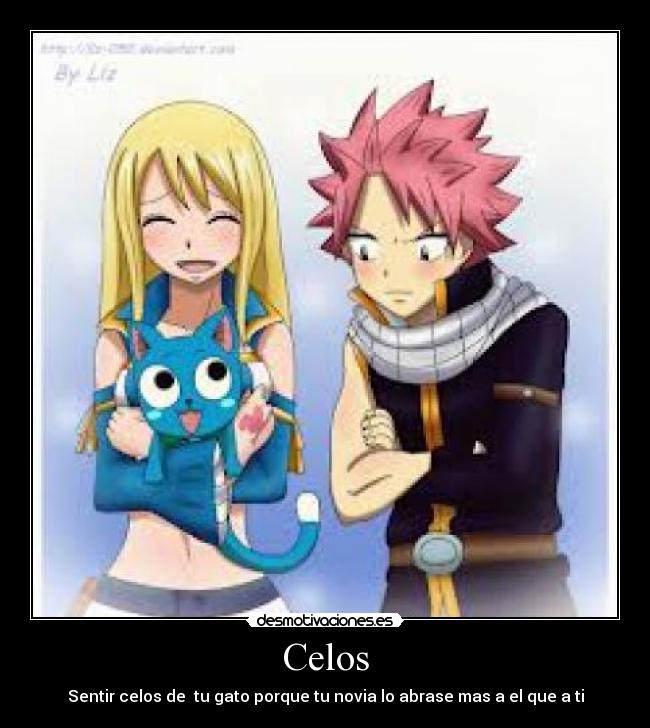 Celos - Sentir celos de tu gato porque tu novia lo abrase mas a el que a ti