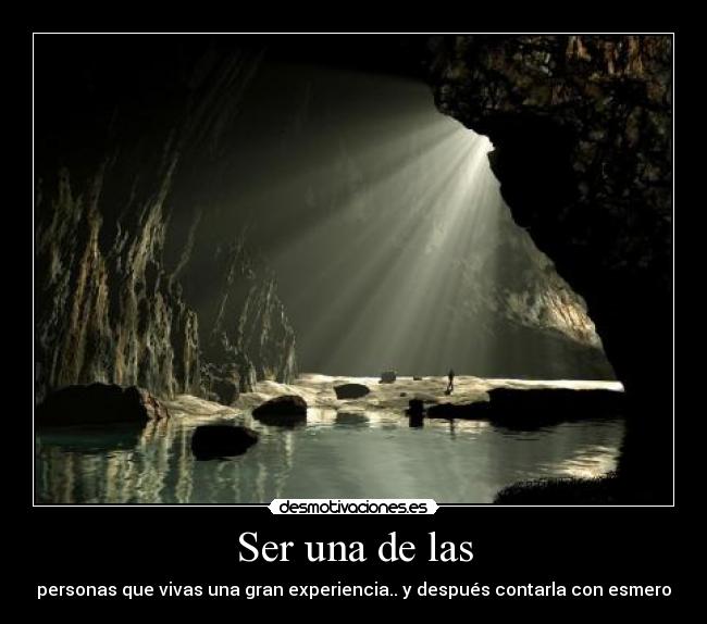 carteles experiencias desmotivaciones