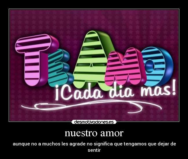nuestro amor - 