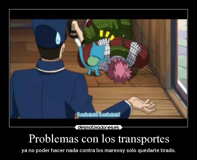 Problemas con los transportes -
