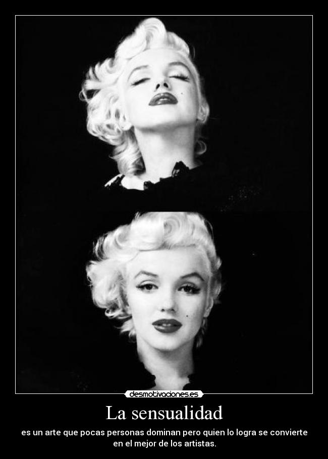 La sensualidad -