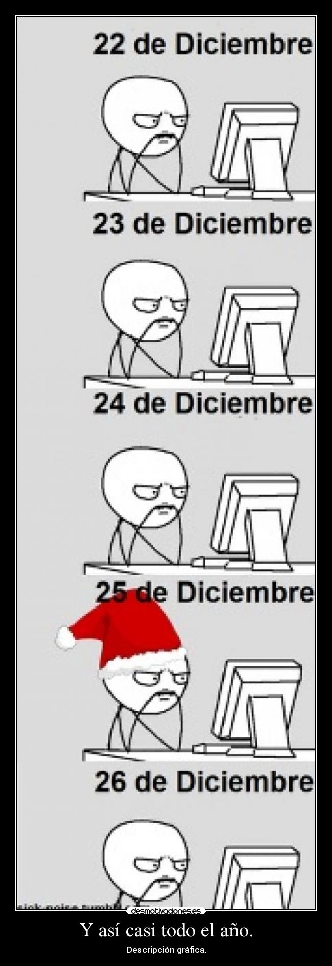 Y así casi todo el año. - 