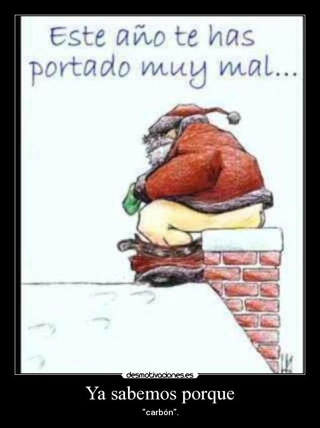 Ya sabemos porque - carbón.