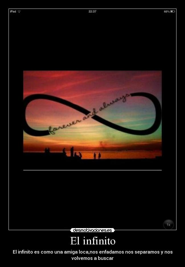 El infinito -